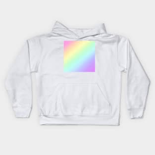 Pastel Rainbow Gradient Kids Hoodie